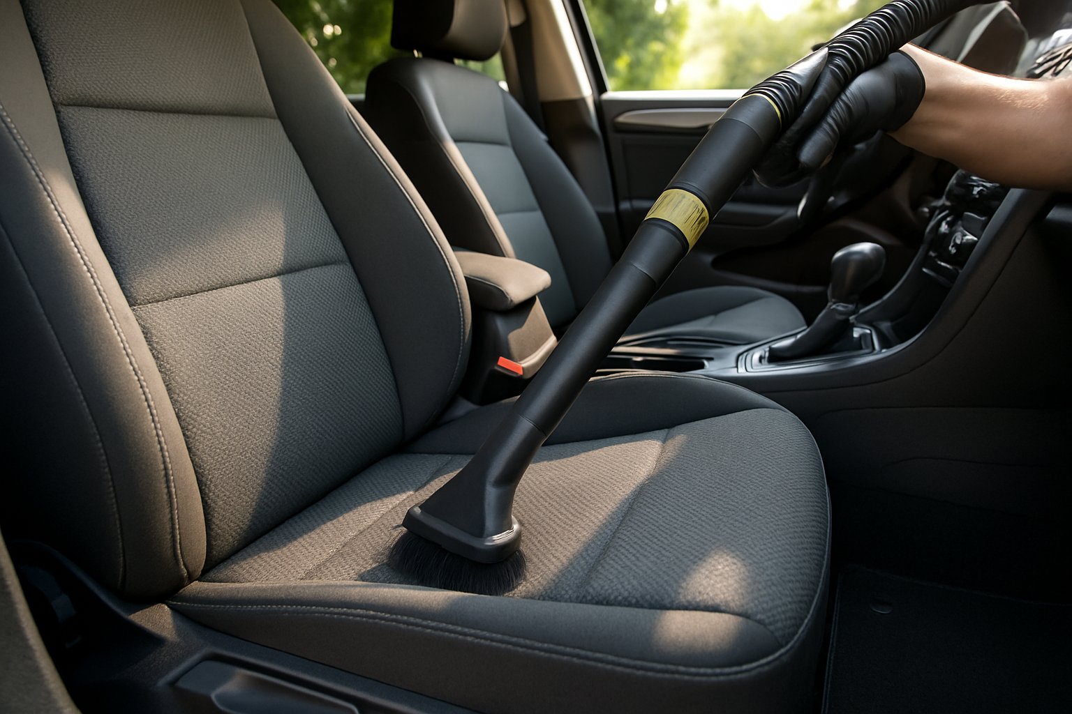 Auto interior detailing